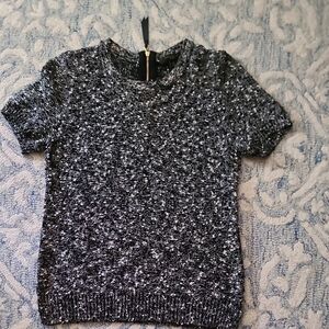 Ann Taylor Monochrome Knit Top